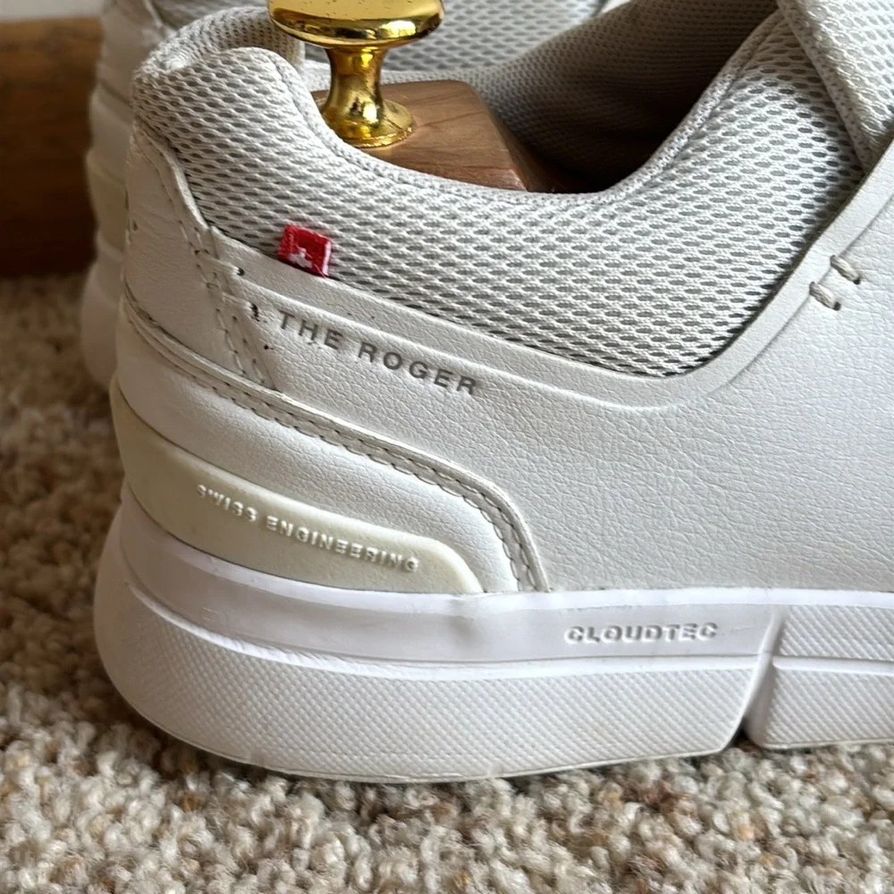 On Running Men’s The Roger Advantage White Sneakers Tennis Shoe Men’s US 8 Eu 41 - Picture 5 of 11